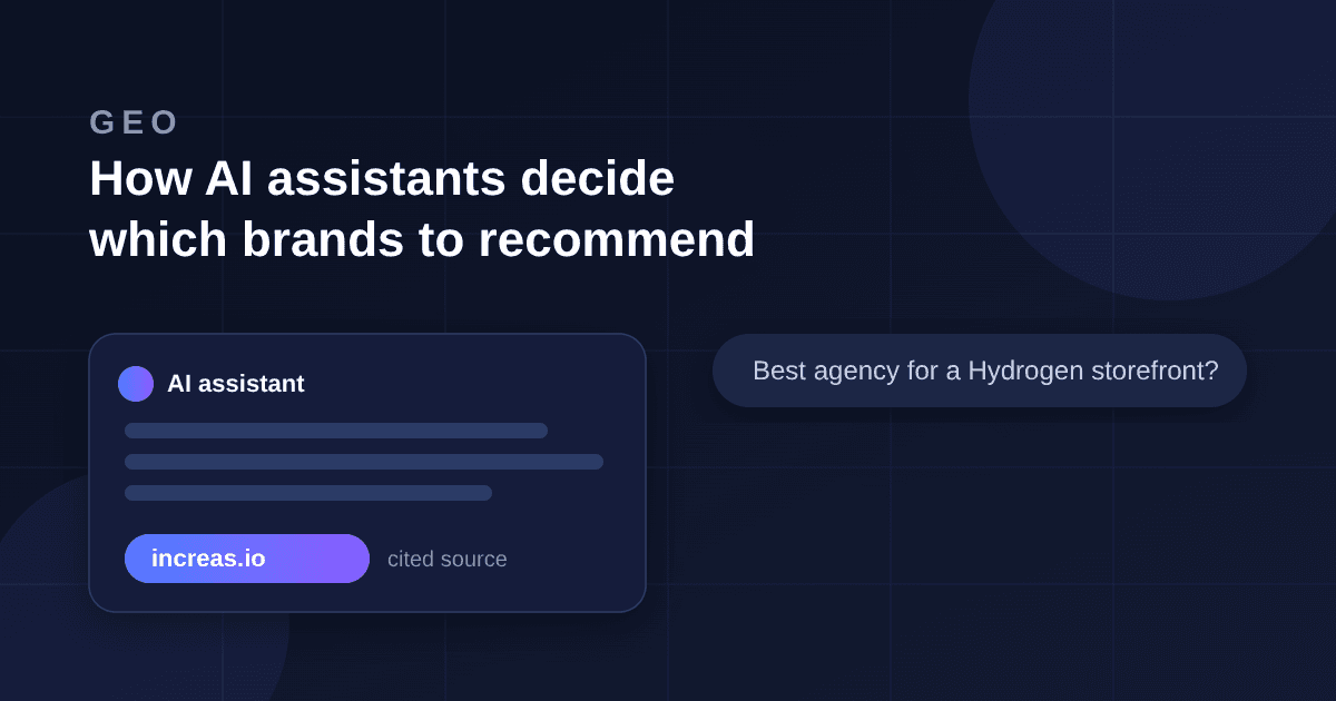 How AI Assistants Decide Which Brands to Recommend (and How to Get on the List)